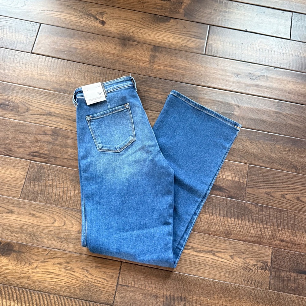 KanCan NWT Holly Flare Ultra High Rise Jeans Medium Wash KC9248M Womens 15/31